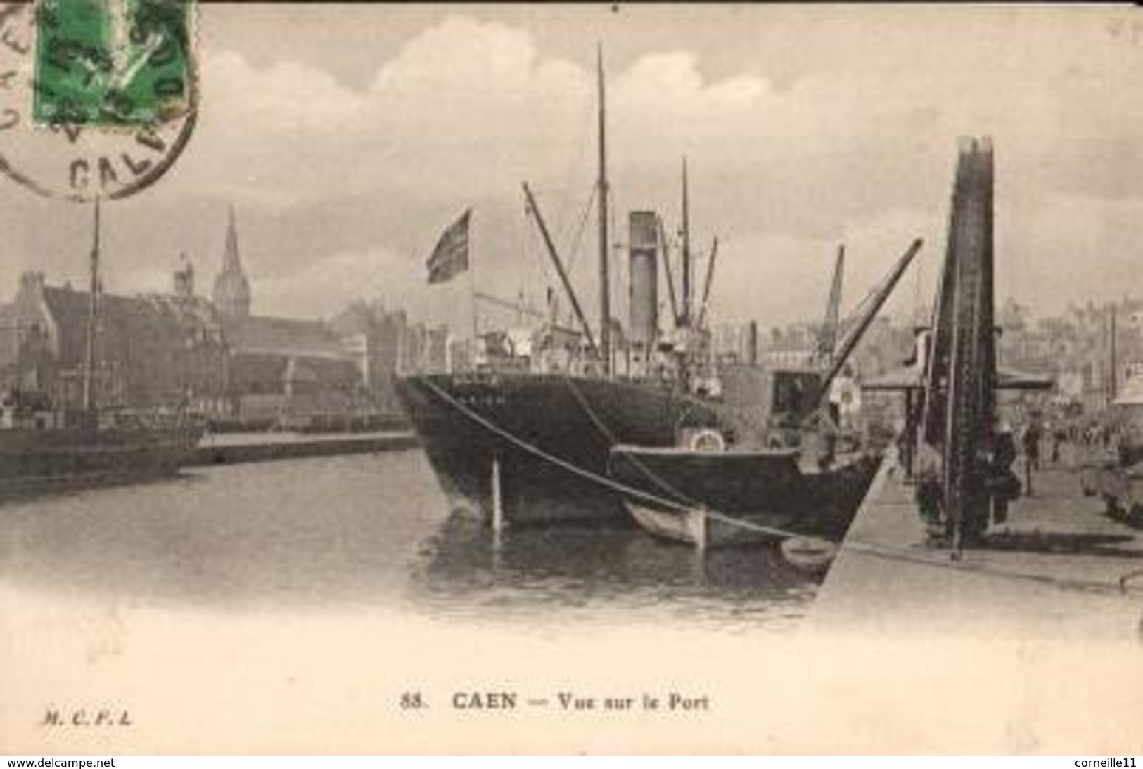 14 - CAEN - VUE SUR LE PORT - Caen