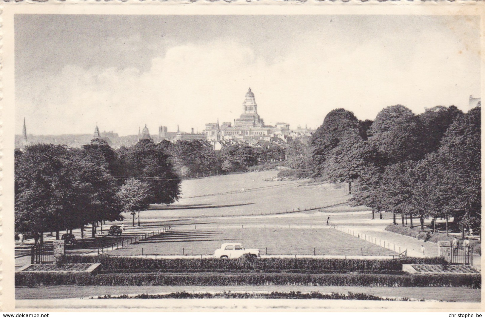 Bruxelles, Brussel, Justitiepaleis Gezien Van Het Park Van Vorst (pk64607) - Viste Panoramiche, Panorama