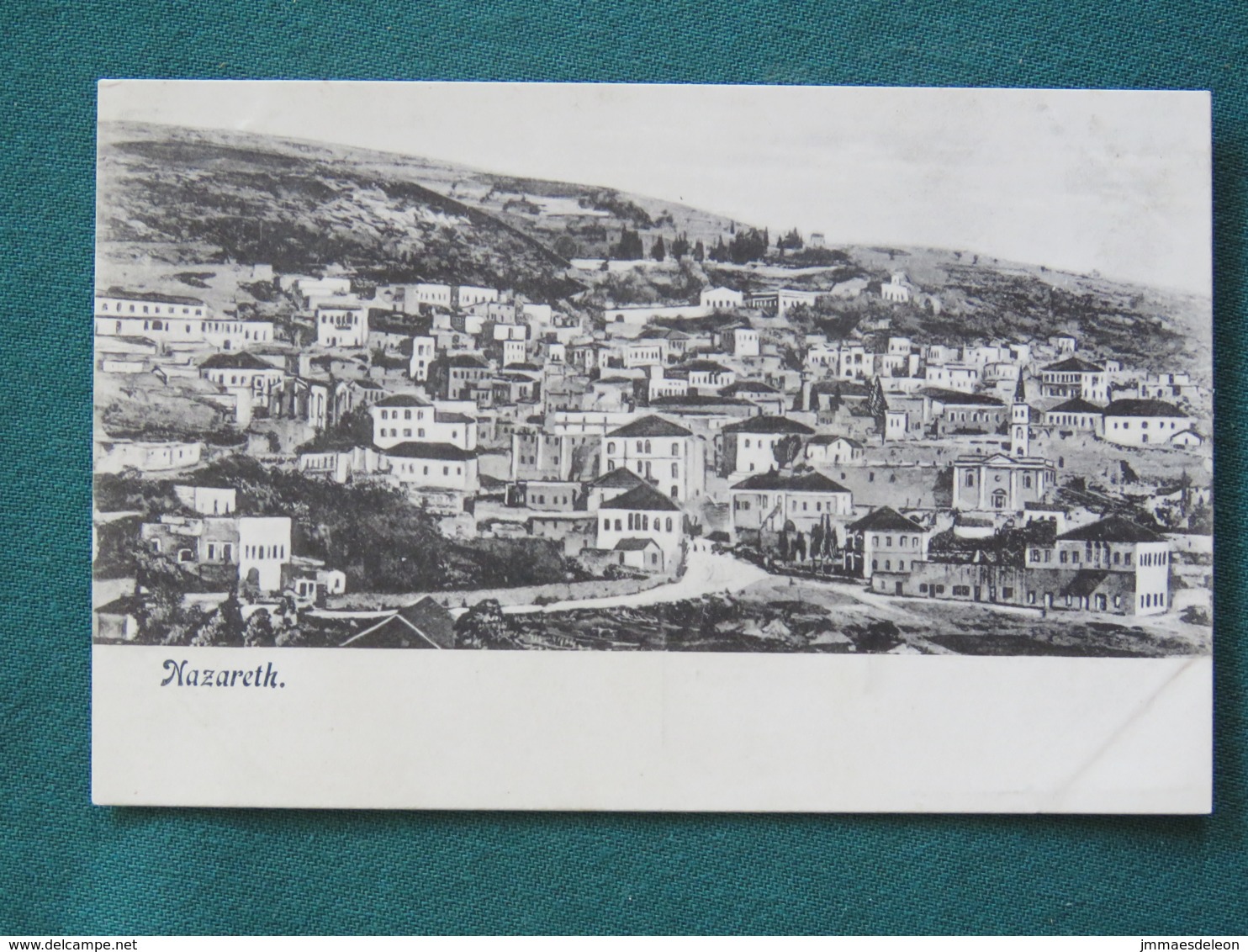 French Levant Palestine (Israel) 1902 - 1920 Unused Postcard "Nazareth" - Palestine