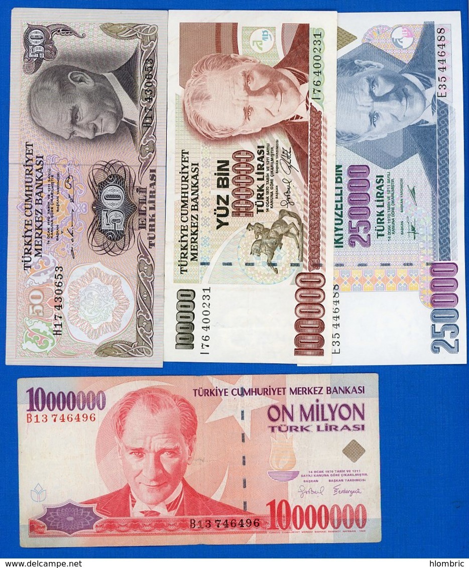Turquie 9  Billets - Turkije
