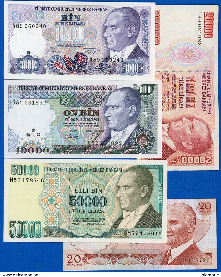 Turquie 9  Billets - Turkije