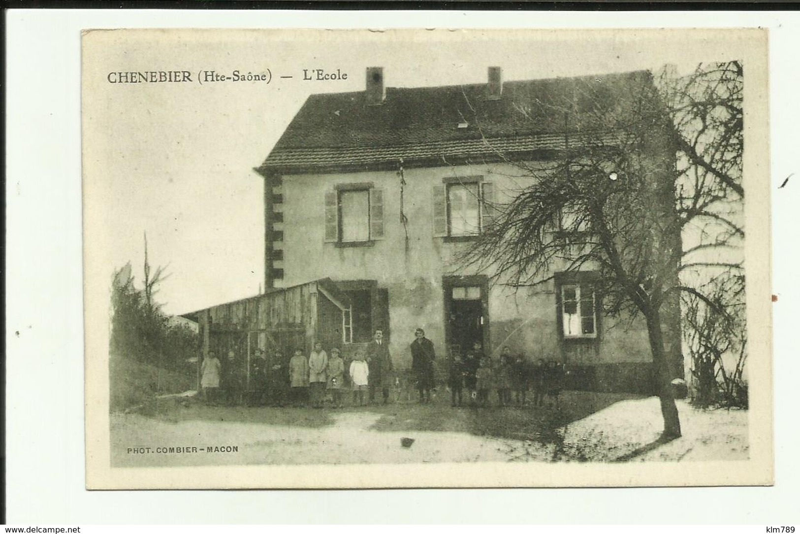 70 - Haute Saone - Chenebier , Environs D'Héricourt - L'école - Les élèves - - Otros & Sin Clasificación