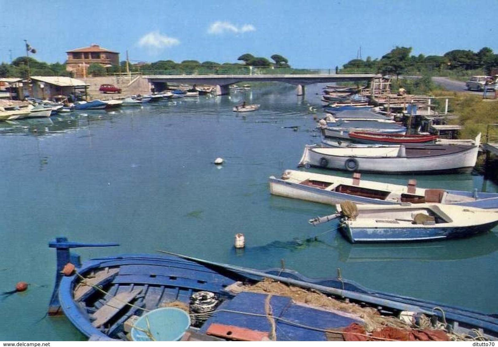 Marina Di Grosseto - Il Canale - 91 - Formato Grande Non Viaggiata – E 14 - Grosseto