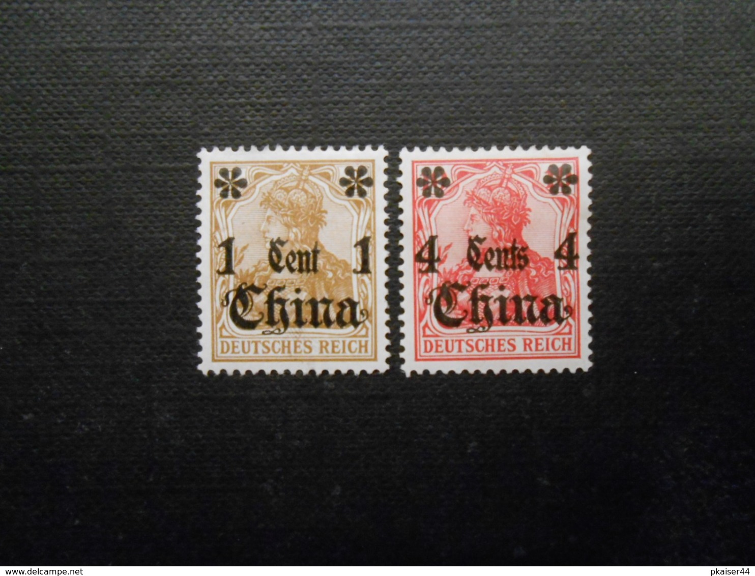 D.R. Mi 28*/30*MLH - OWz - Deutsche Auslandpostämter (CHINA) 1905 - Mi 10,60 € - China (offices)