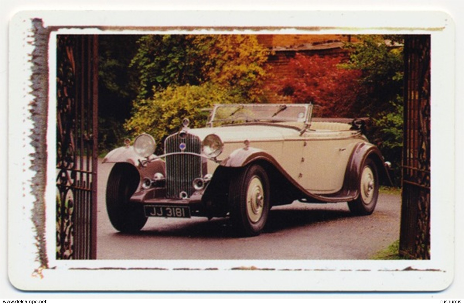 SOUTH AFRICA - AFRIQUE DU SUD MTN 15 R CHIP PHONECARD TELECARTE CLASSIC CARS AUTO SAF-M-109 QTY 100.000 - South Africa