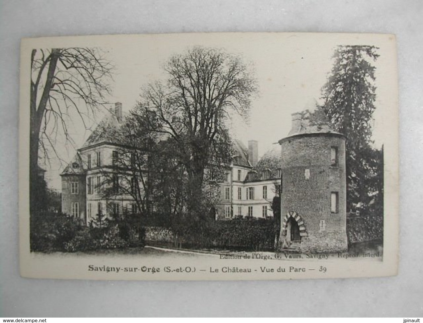 SAVIGNY SUR ORGE - Le Château - Vue Du Parc - Savigny Sur Orge