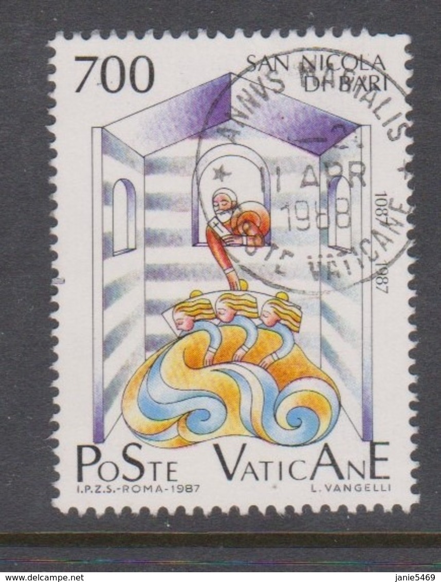 Vatican City S 839 1987 Transfer Of St Nicholas Relics. 700 Lire Used - Used Stamps