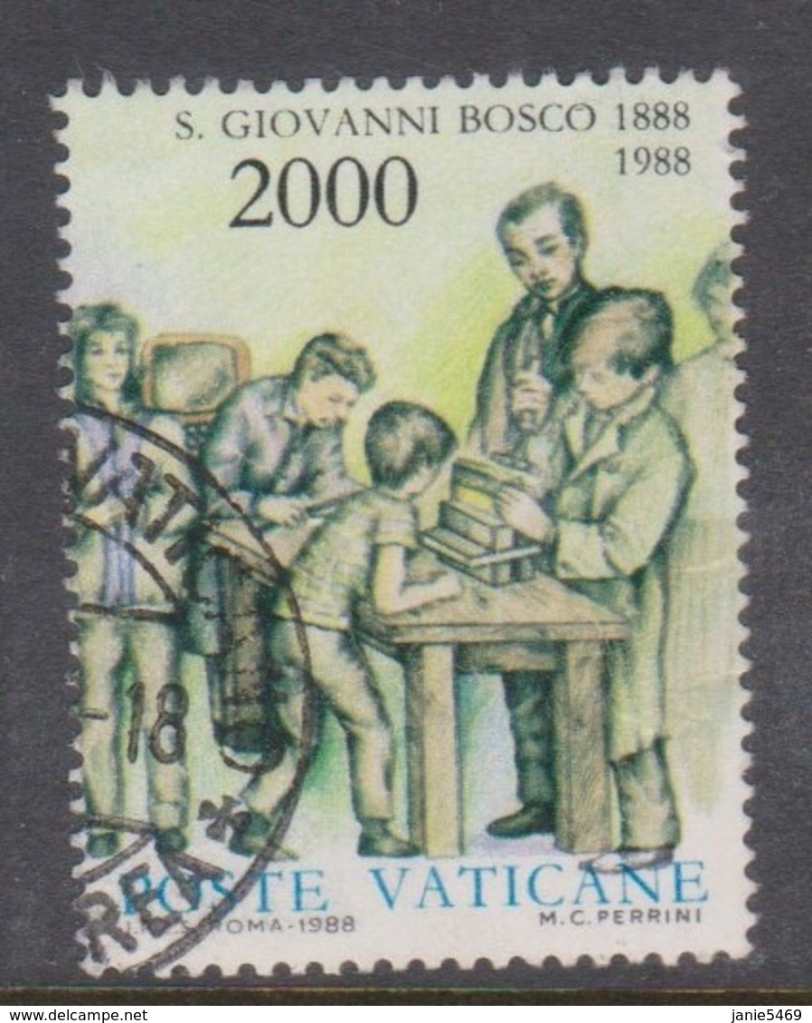 Vatican City S 841-43 1988 St John Bosco. 2000 Lire Used - Used Stamps