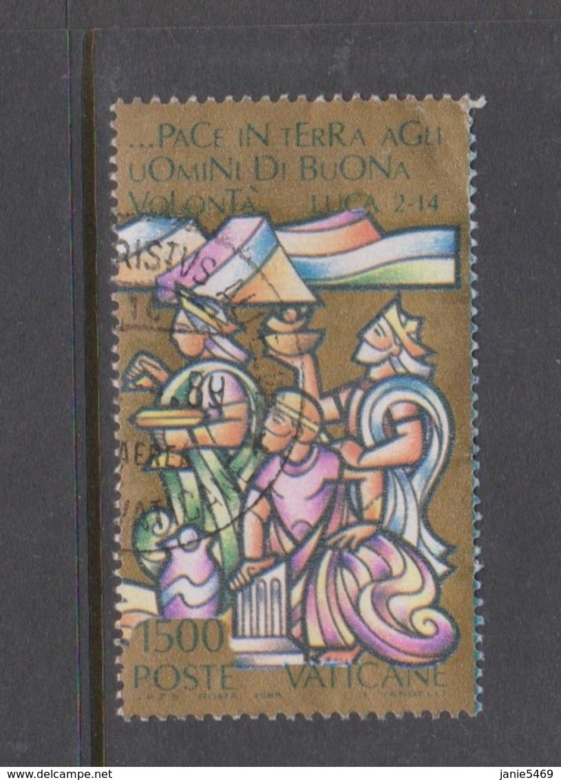 Vatican City S 860 1988 Christmas. 1500 Lire Used - Used Stamps