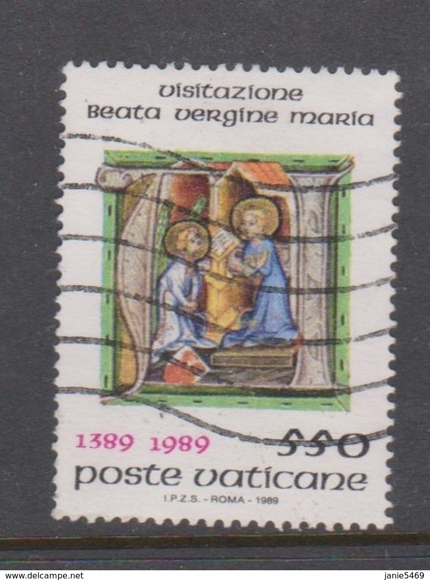 Vatican City S 865 1989  Feast Of The Visitation 600th Anniversary. 550 Lire Used - Used Stamps