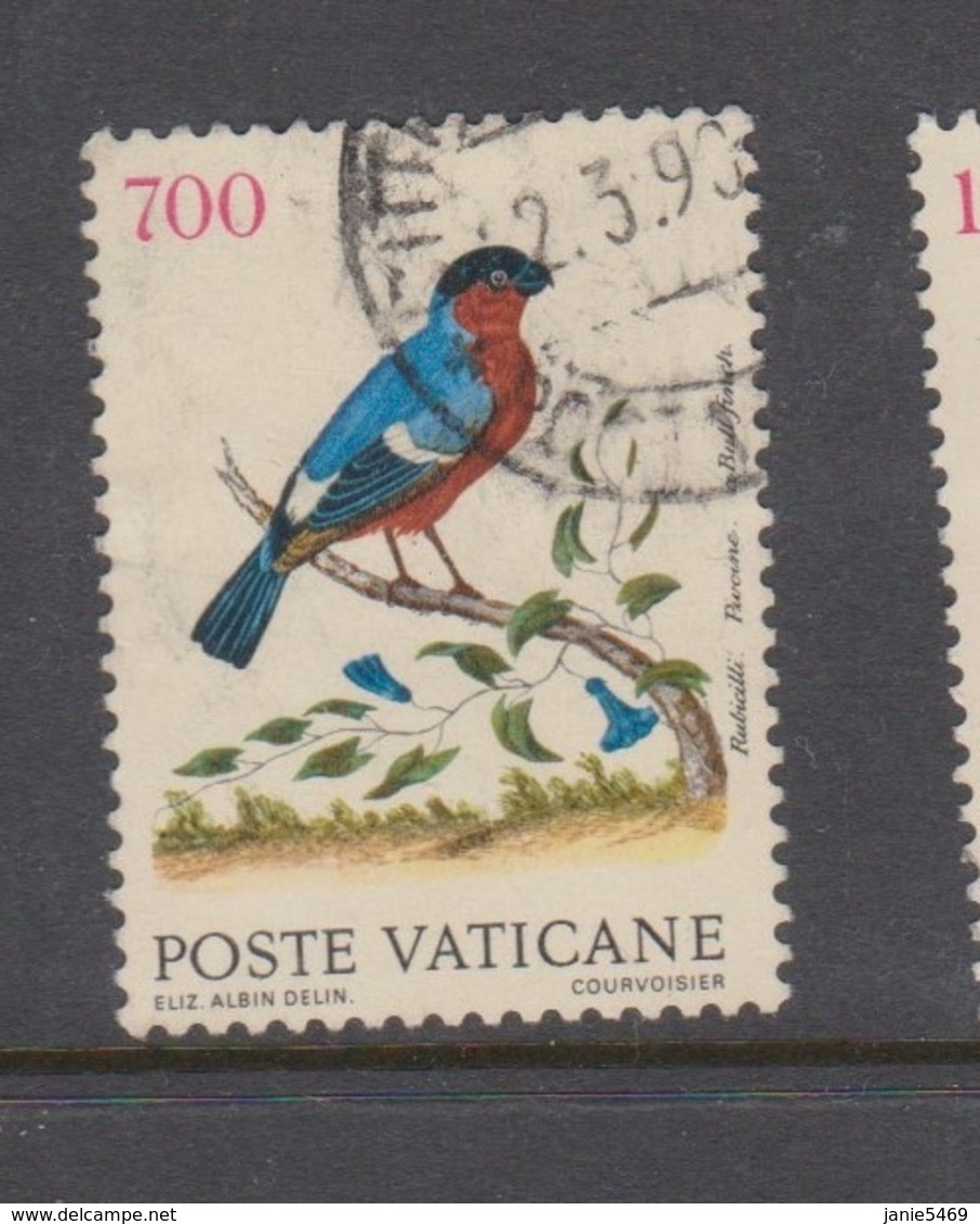 Vatican City S 873 1989 Birds.700 Lire Used - Used Stamps