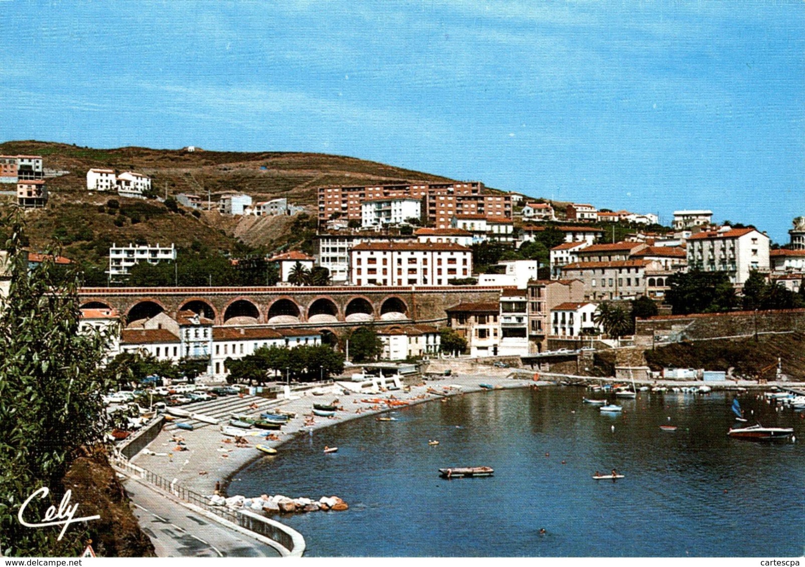 Cerbere Vue Generale La Plage   CPM Ou CPSM - Cerbere