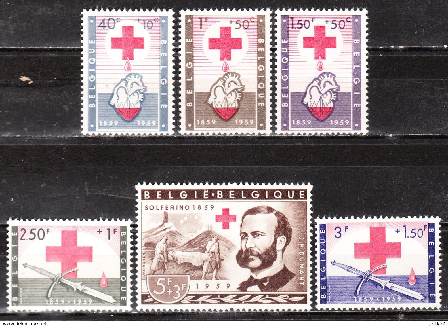 1096/1101**  Croix-Rouge - Série Complète - MNH** - COB 27.50 - Vendu à 12.50% Du COB!!!! - Unused Stamps