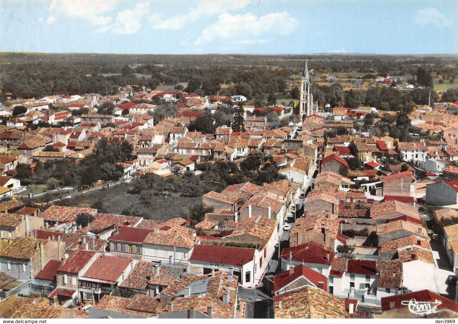 LESPARRE-MEDOC - Saint-Trélody - Vue Générale Aérienne De Lesparre - Lesparre Medoc