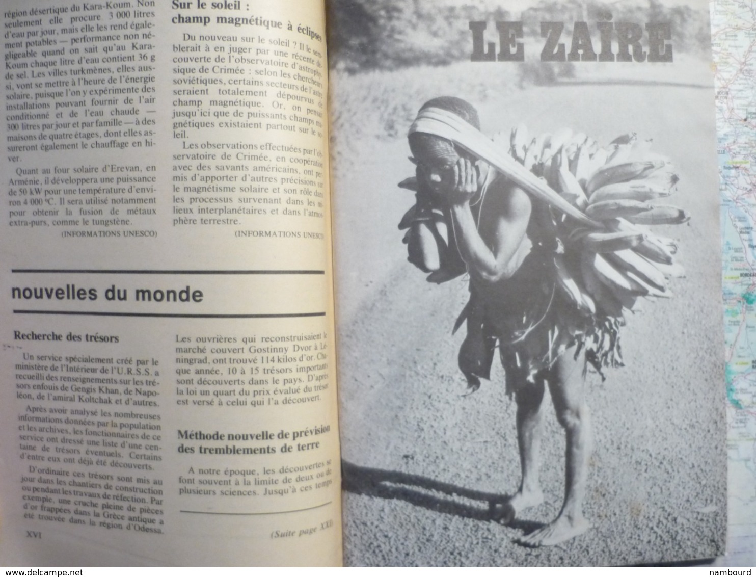 Tour Du Monde Association Française De Géographie Zaïre (ex Congo Kinshasa) N°175 15 Avril 1974 - Géographie