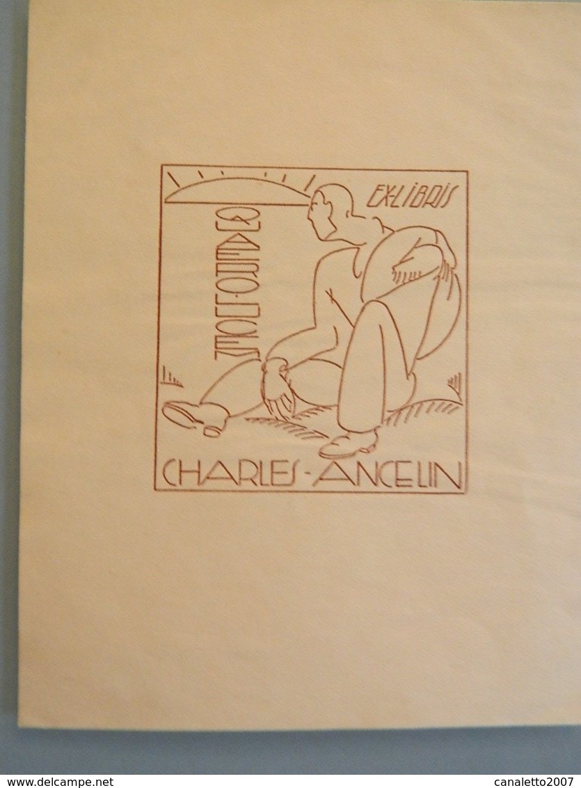 EX- LIBRIS TREAU BEAU EX-LIBRIS CHARLES ANCELIN - Ex-Libris