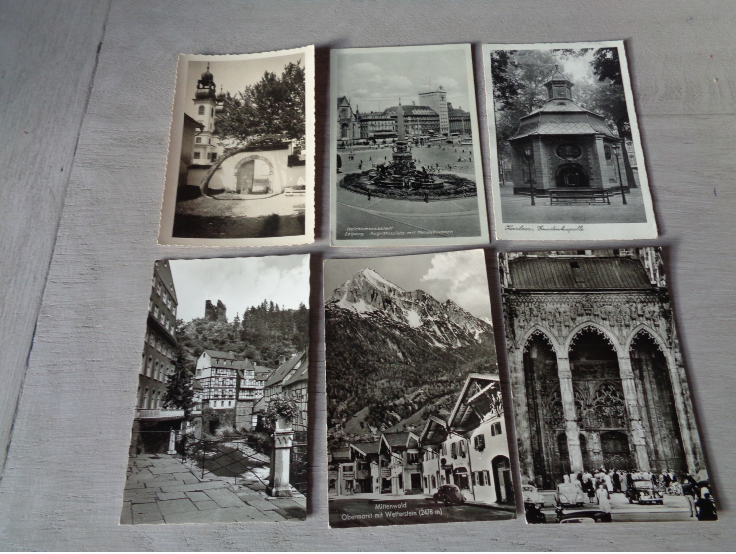 Beau lot de 60 cartes postales d' Allemagne Deutschland CPSM petit format    Mooi lot van 60 postkaarten van Duitsland