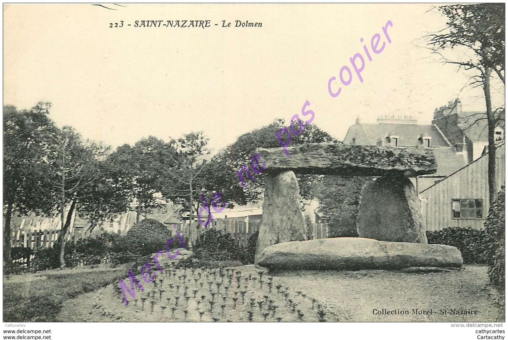 44. SAINT NAZAIRE . Le Dolmen . - Saint Nazaire