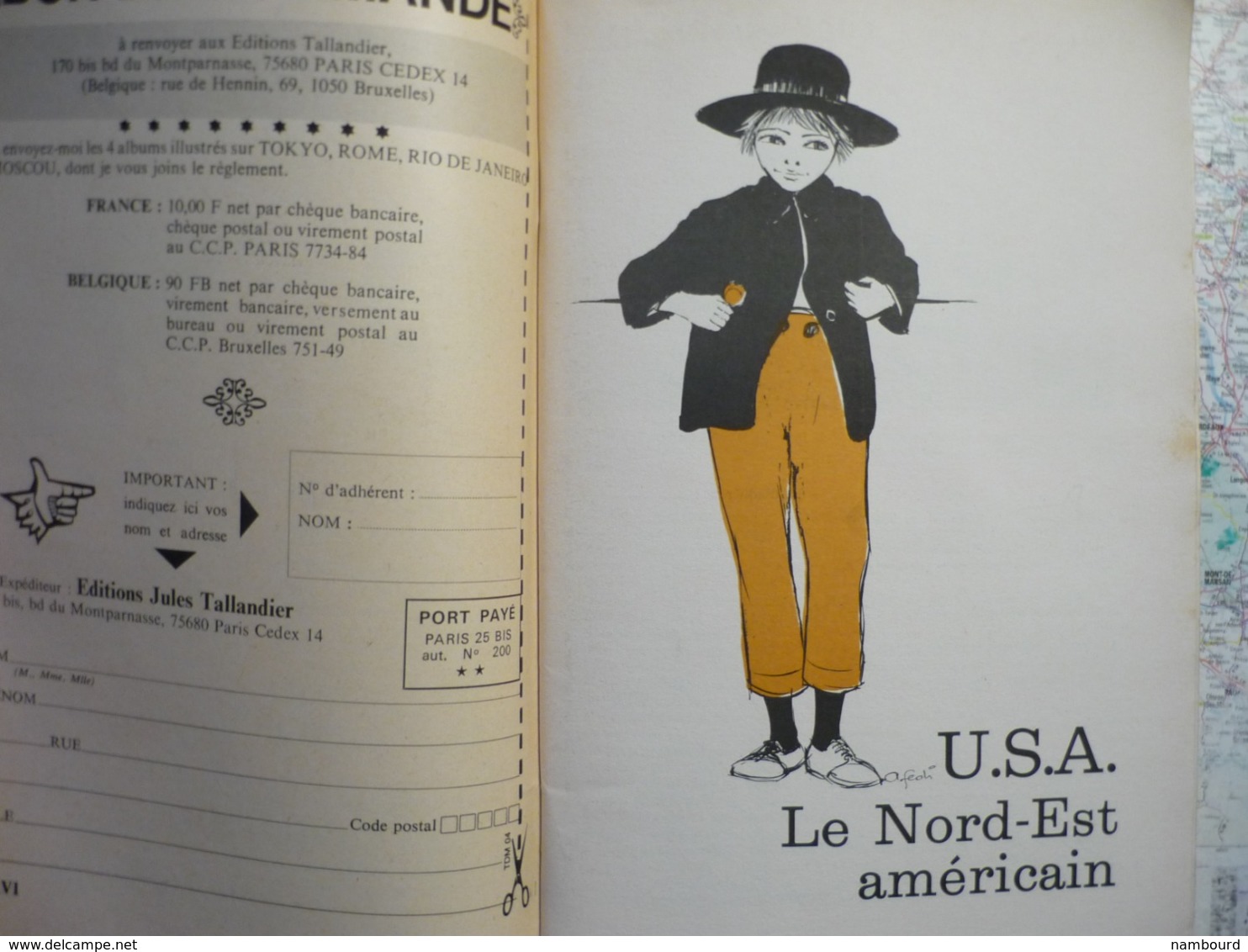 Tour Du Monde Association Française De Géographie Le Nord-Est Américain N°174 18 Mars 1974 - Géographie