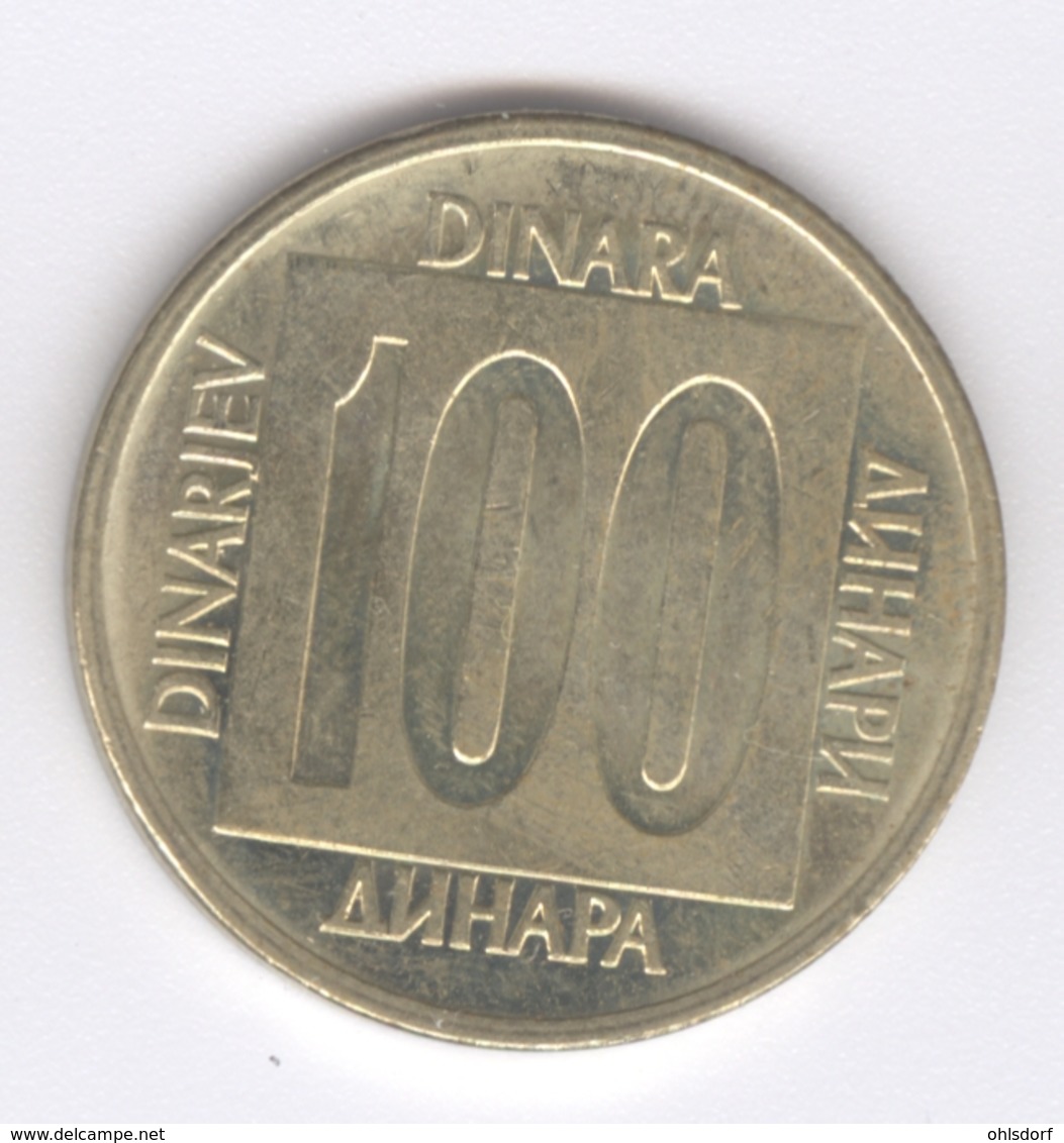 YUGOSLAVIA 1989: 100 Dinara, KM 134 - Jugoslawien