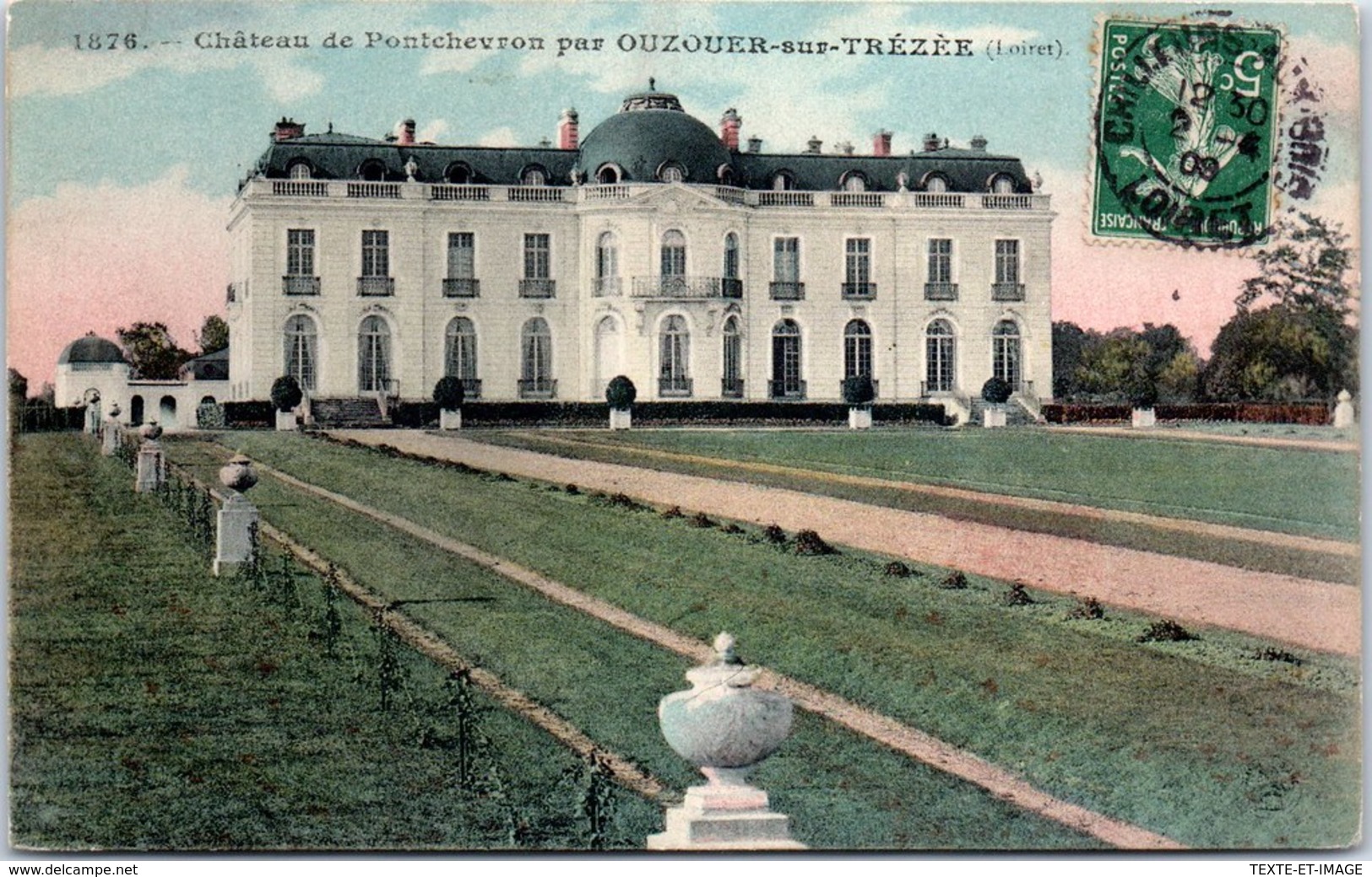 45 OUZOUER SUR TREZEE - Le Château De Pontchevron - - Autres & Non Classés