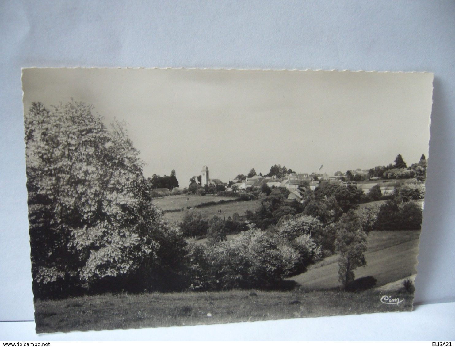 GENDREY 39 JURA FRANCHE CONTE VUE GÉNÉRALE CPSM FORMAT CPA 1961 - Gendrey