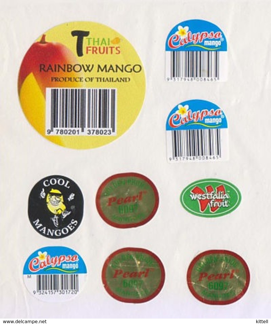 Fruit Label Mango - Frutas Y Legumbres