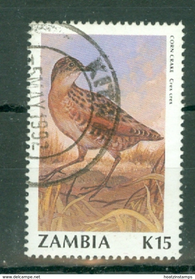Zambia: 1990/91   Birds (Series 2)    SG635   K15     Used - Zambia (1965-...)