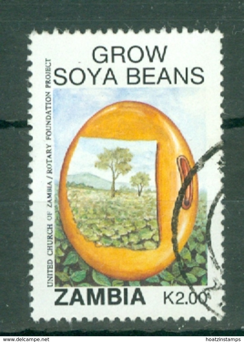 Zambia: 1991   Soya Promotion Campaign    SG652   K2     Used - Zambia (1965-...)