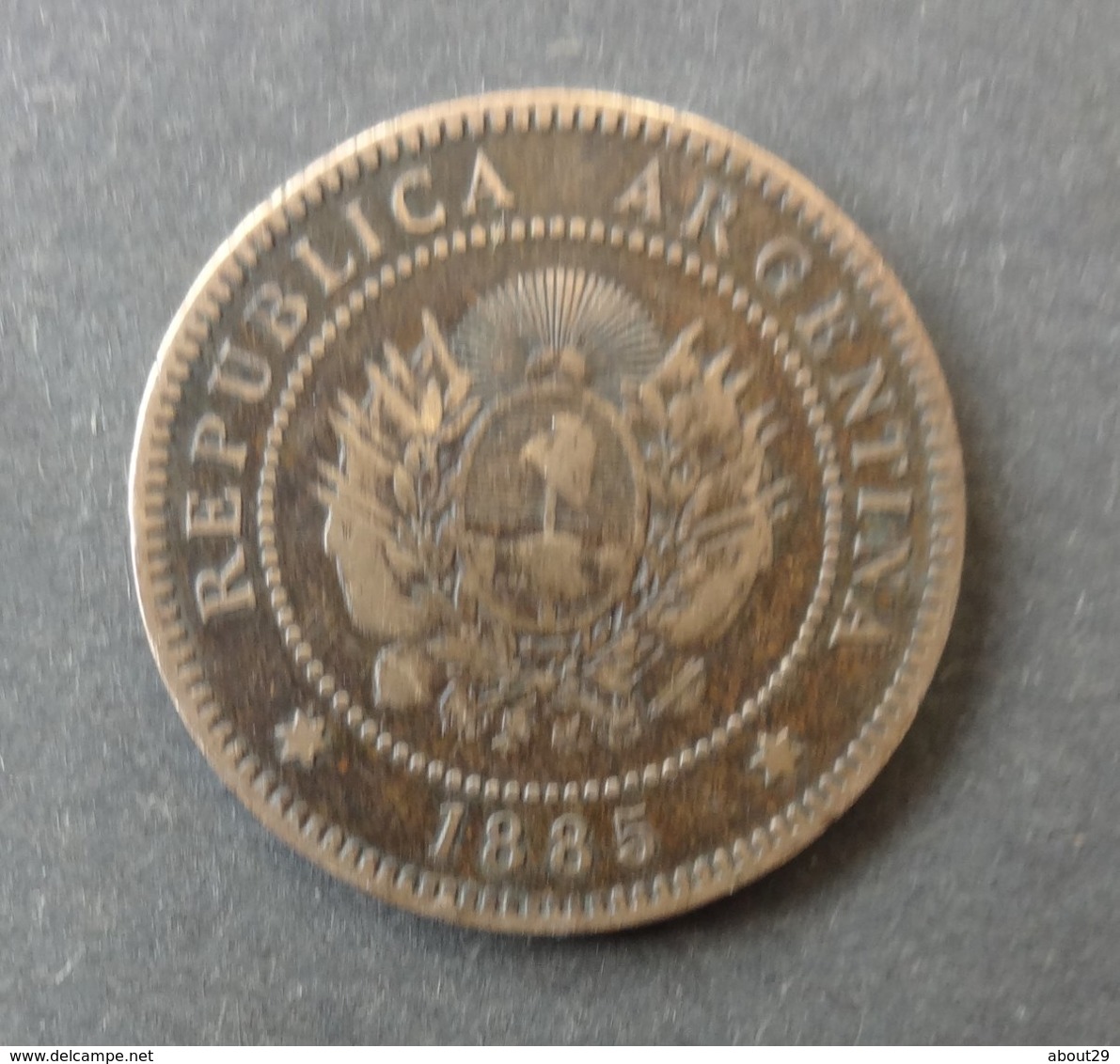 ARGENTINE ARGENTINA - Un Centavo - 1885 - Argentine