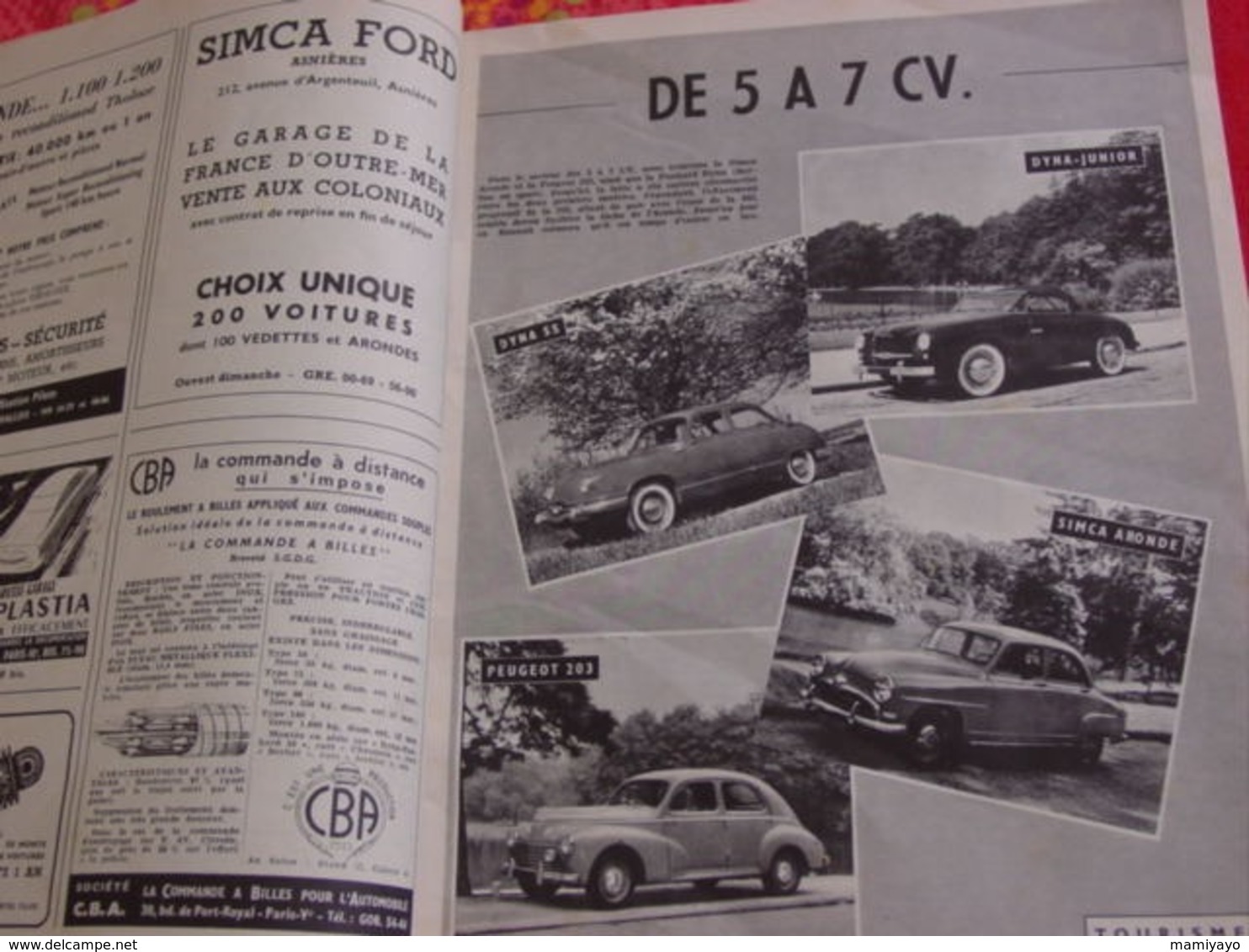 L'AUTO-JOURNAL - Le salon de l'automobile 1954-Voitures françaises, v.de sport,italiennes,allemandes,anglaises,U.S.A...