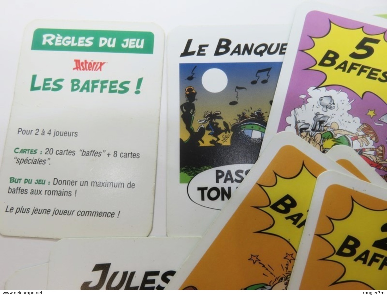 523 - Cartes Astérix - Les Baffes - Jeu De Cartes Kellogg - Albert René/Goscinny-Uderzo - Gift Cards