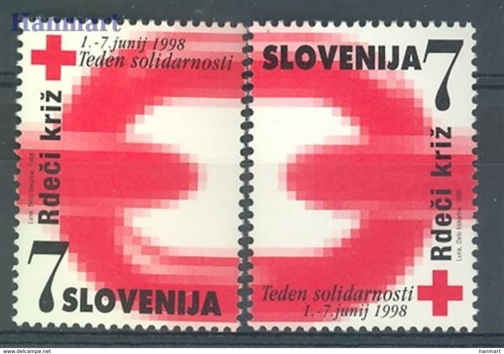Slovenia 1998 Mi 16-17 MNH ( ZE2 SLNzwa16-17 ) - Slovenia