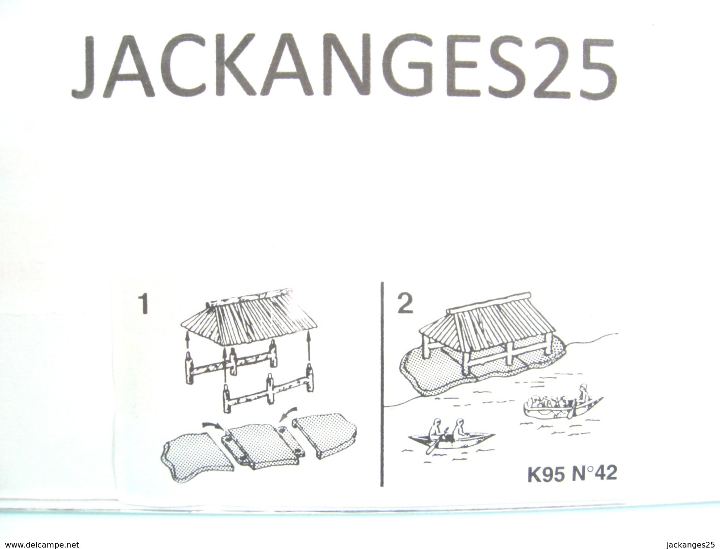 KINDER  K95 N 42 1994 + BPZ - Steckfiguren