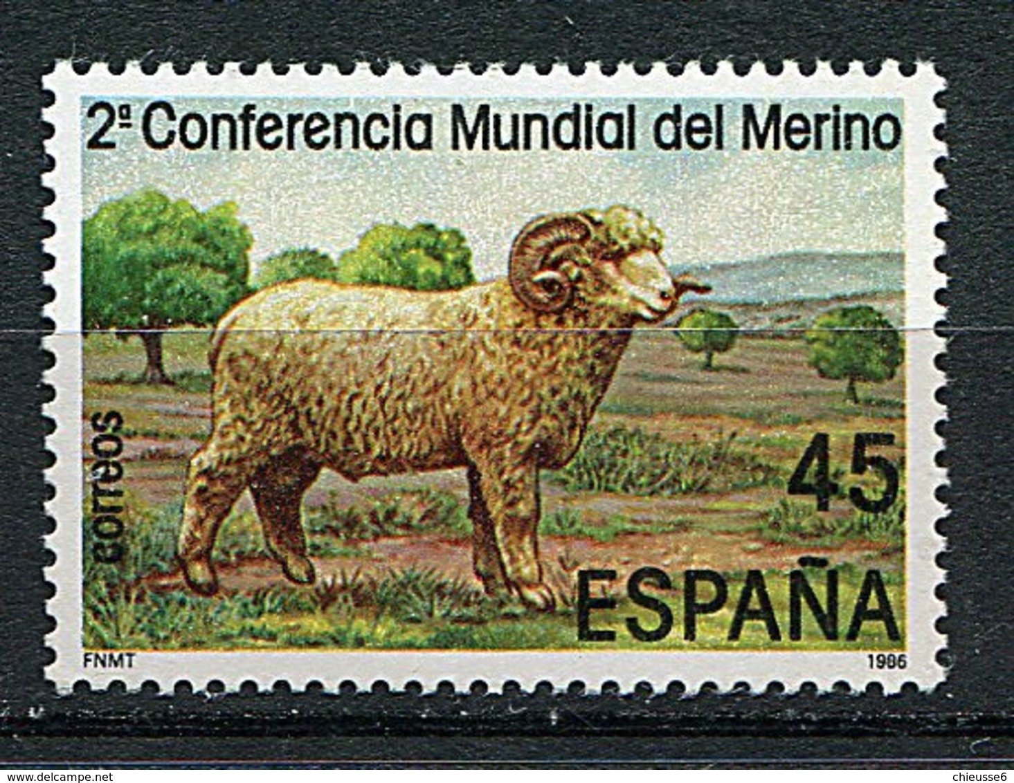 Espagne ** N° 2450 - Conf. Sur Le Mérinos (bélier Mérinos) - Used Stamps