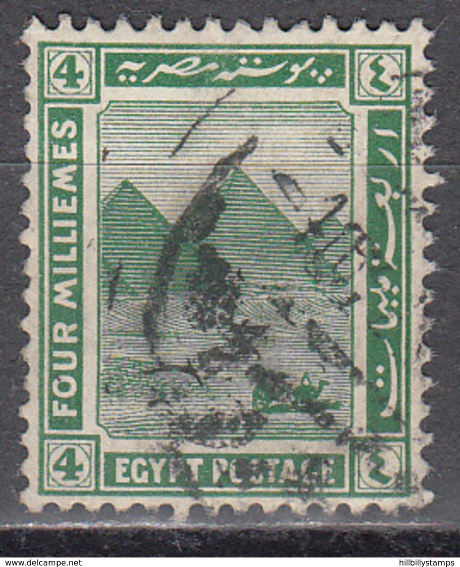EGYPT     SCOTT NO  65   USED    YEAR  1921 - 1915-1921 Protectorat Britannique