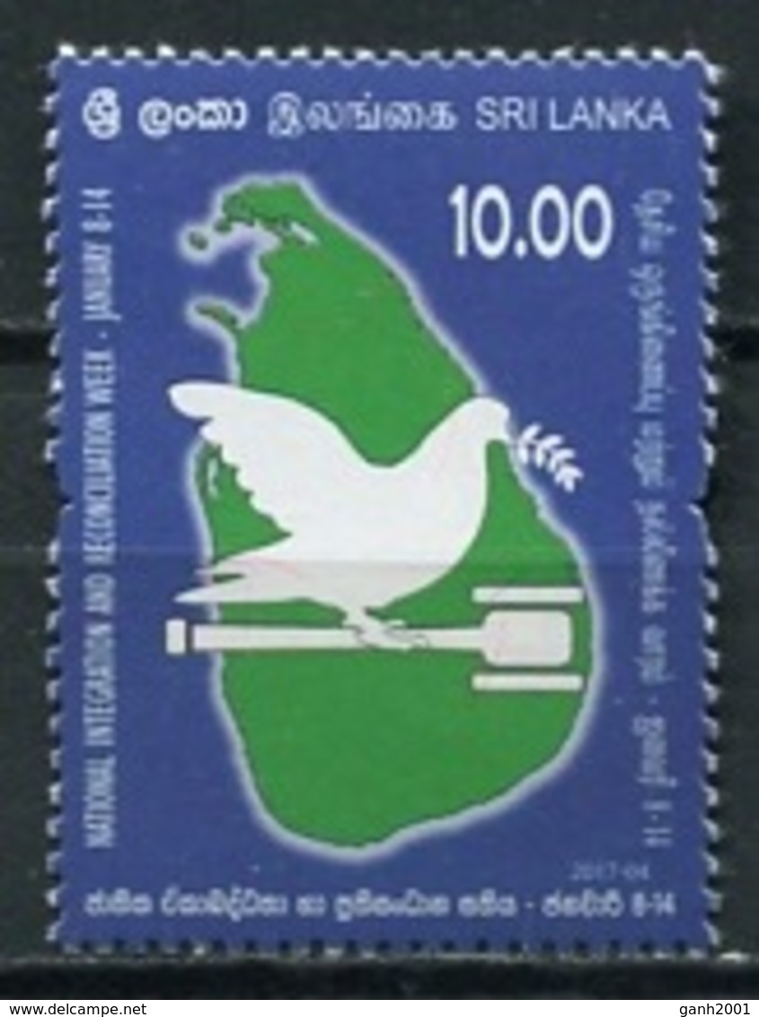 Sri Lanka 2017 / Integration Week MNH Semana De La Integración / Cu14206  41-4 - Sri Lanka (Ceilán) (1948-...)