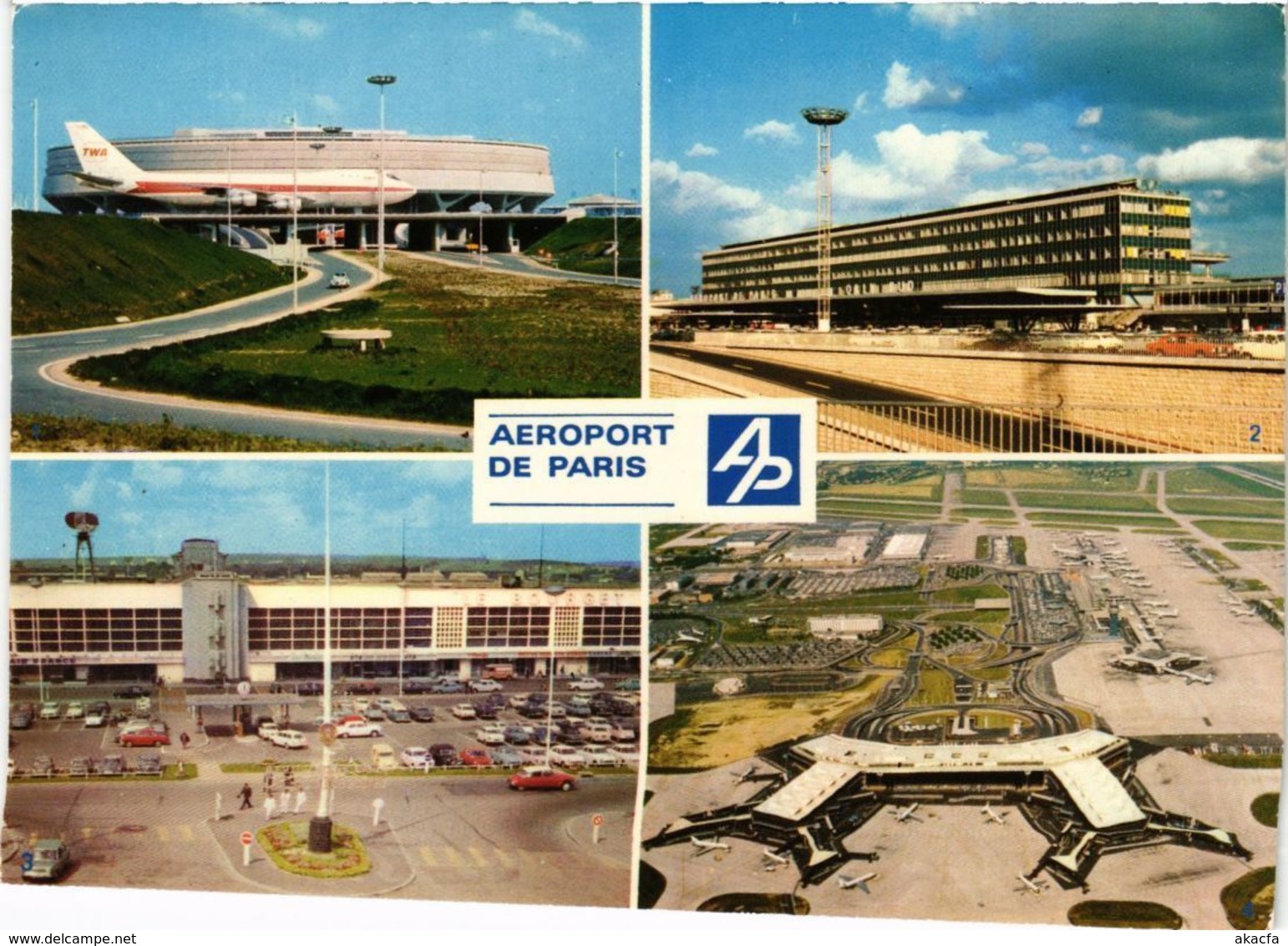 CPM - Les Aéroports E PARIS (216489) - Aéroports De Paris