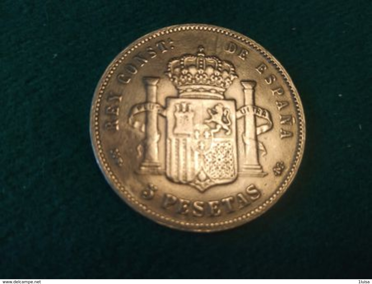 5 Pesetas 1888 - Collezioni