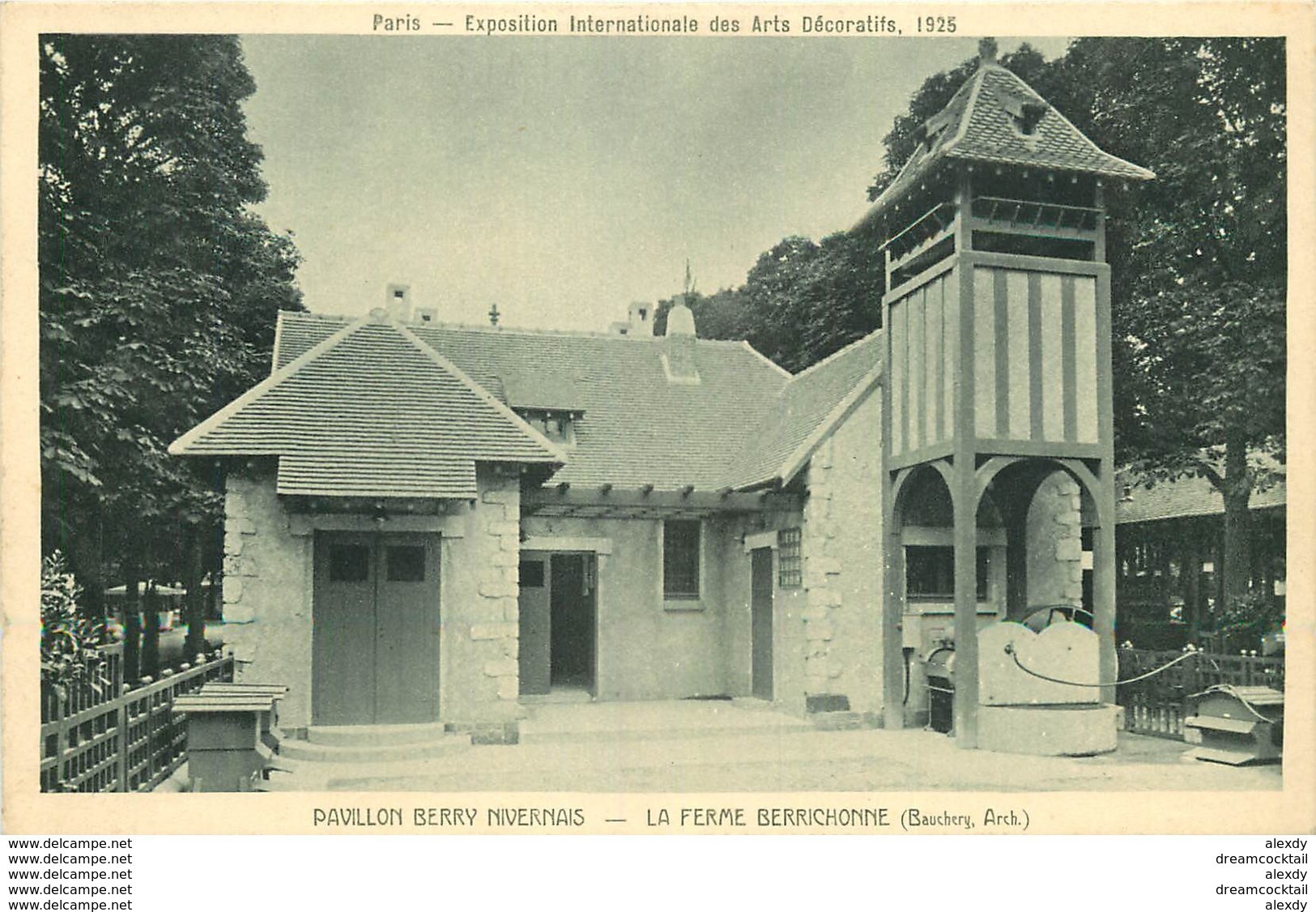 WW PARIS 1925. Exposition Internationale Des Arts Décoratifs. Ferme Berrichonne - Expositions