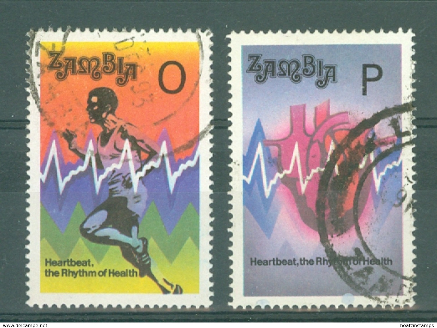 Zambia: 1993   Heartbeat Campaign    Used - Zambia (1965-...)
