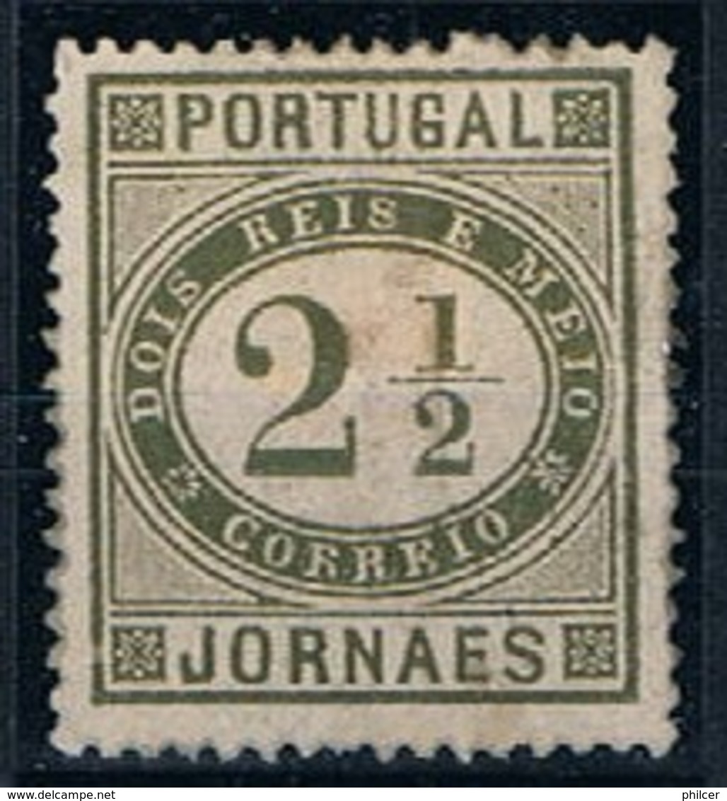 Portugal, 1876, # 48h Dent. 13 1/2, MH - Neufs