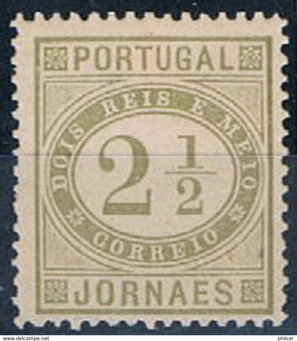 Portugal, 1876, # 48 Dent. 12 3/4, MH - Unused Stamps