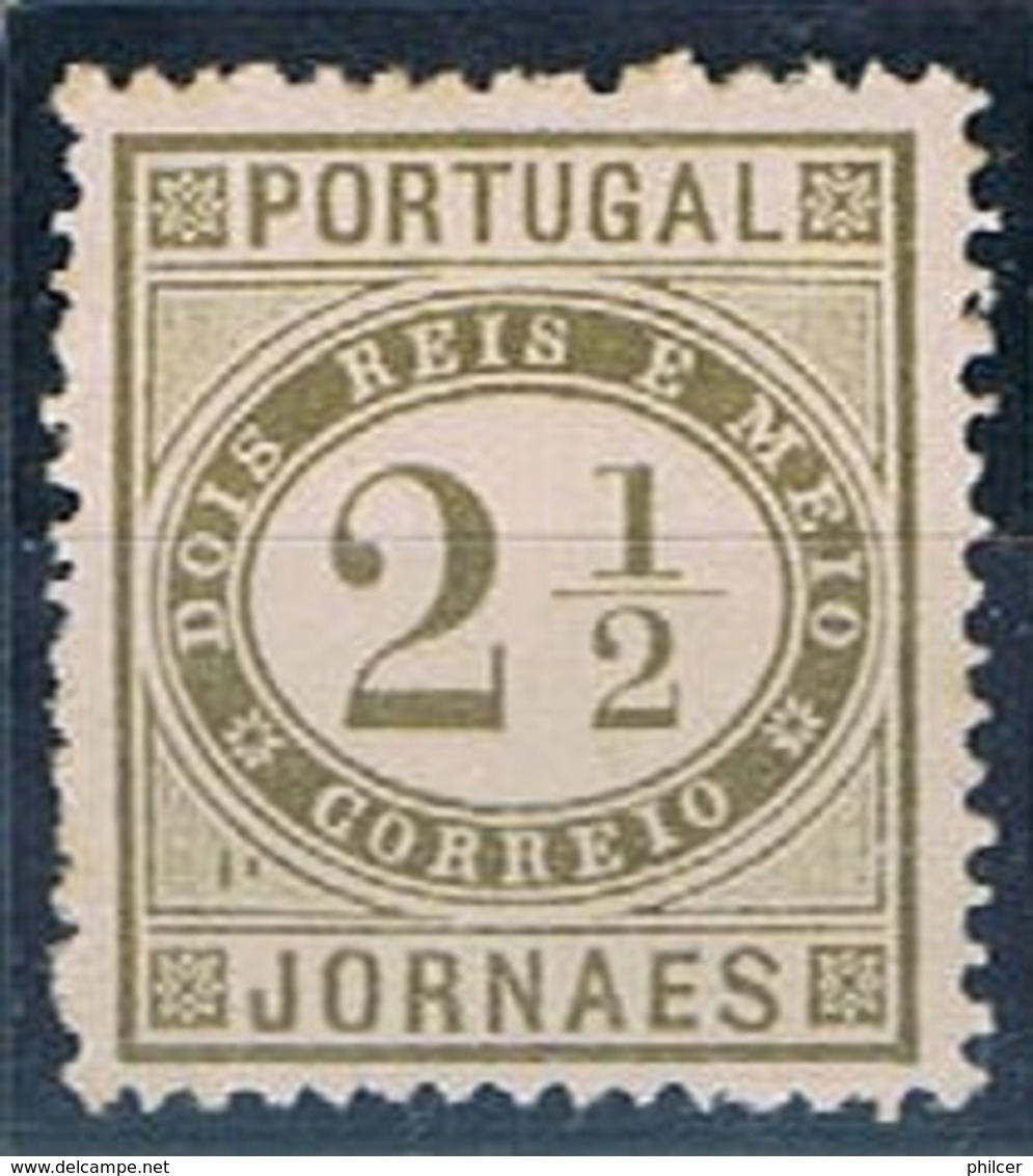 Portugal, 1876, # 48a Dent. 12 3/4, MH - Neufs