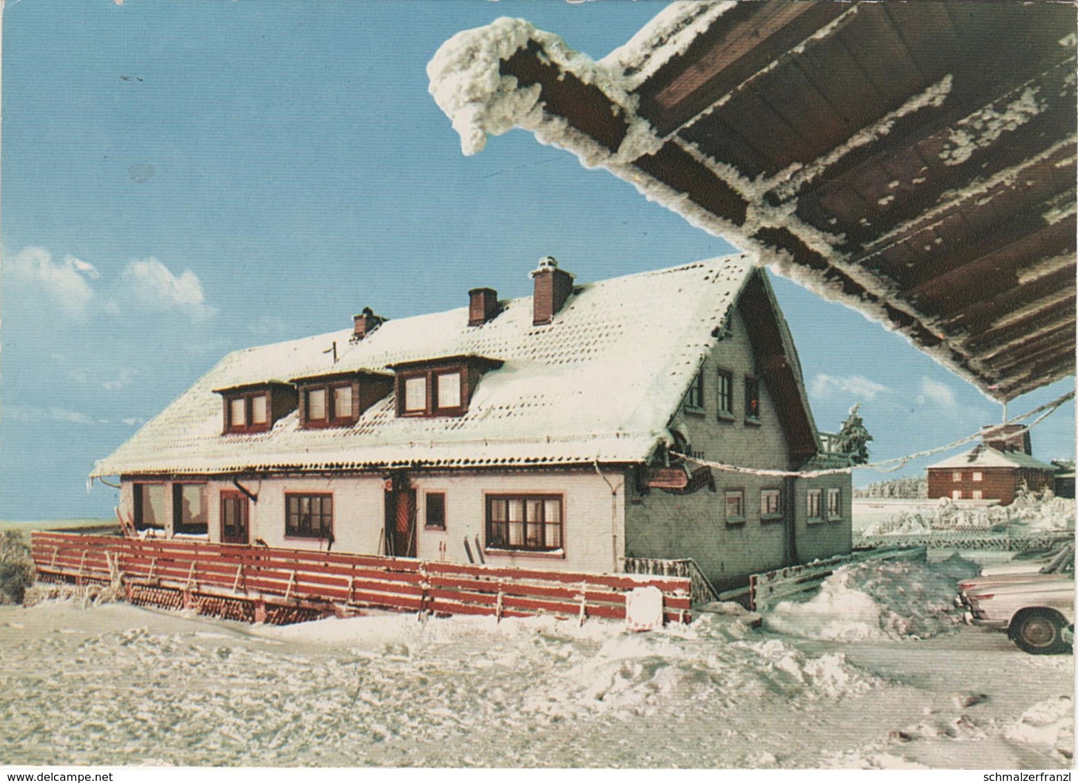 AK Berggasthof Hoher Meißner Winter A Hausen Velmeden Abterode Hessisch Lichtenau Großalmerode Waldkappel Witzenhausen - Witzenhausen