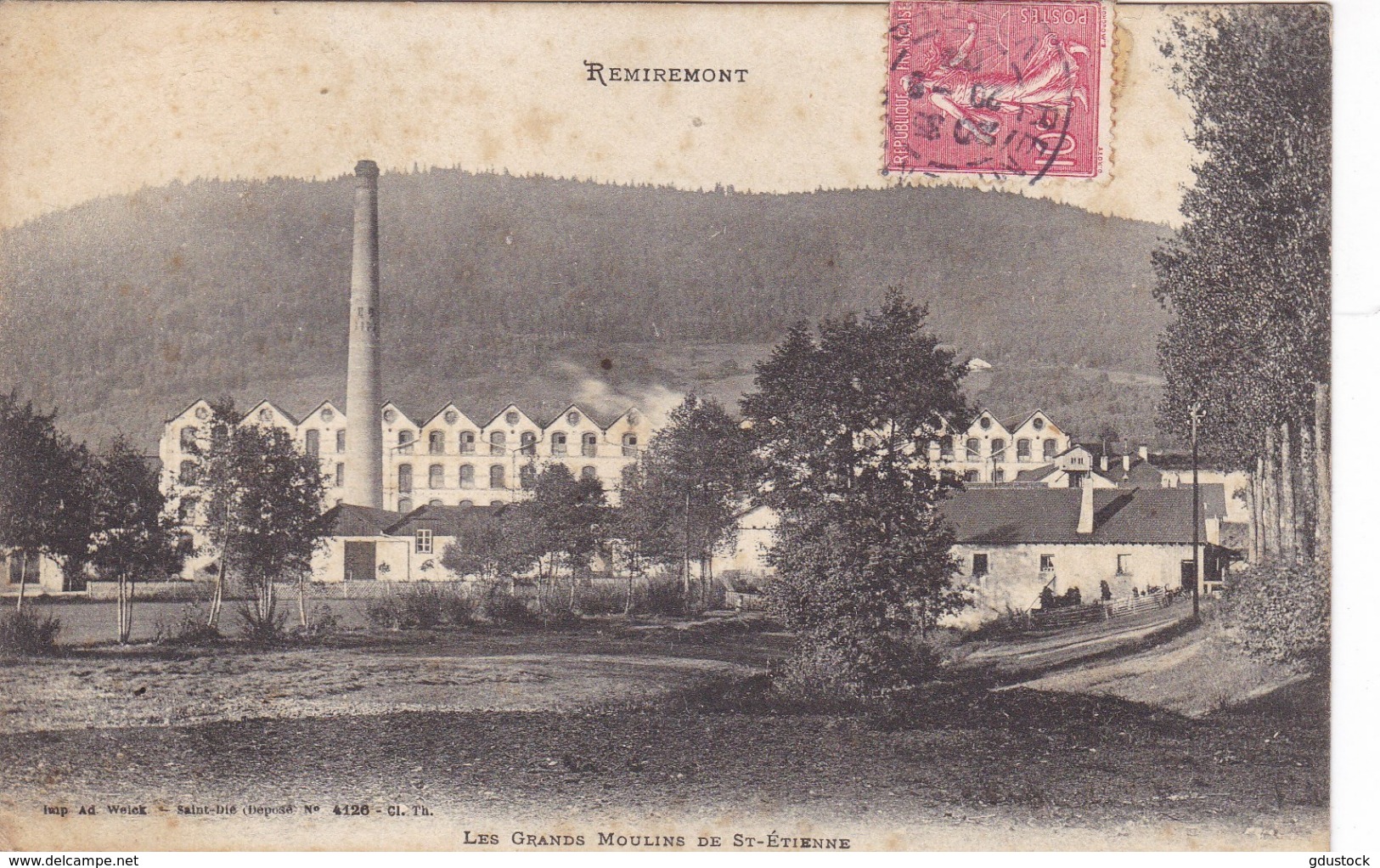 Vosges -  Remiremont - Les Grands Moulins De St-Etienne - Remiremont