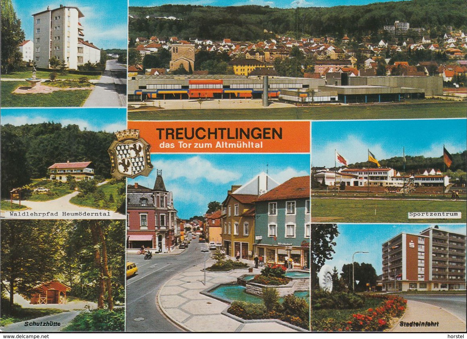 D-91757 Treuchtlingen - Mittelfranken - Ansichten - Sportzentrum - Cars - Gunzenhausen