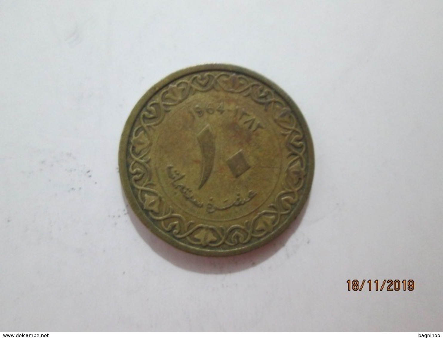 ALGERIA 10 Centimes  1964   # 4 - Algeria