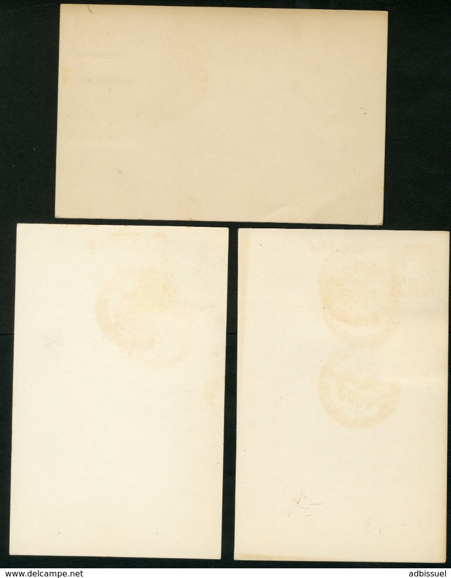 JAPAN 1929 First Flight Commemorative Cancellation On 3 Postal Stationneries Postcards + C42 + C46 + C47. - Cartas & Documentos