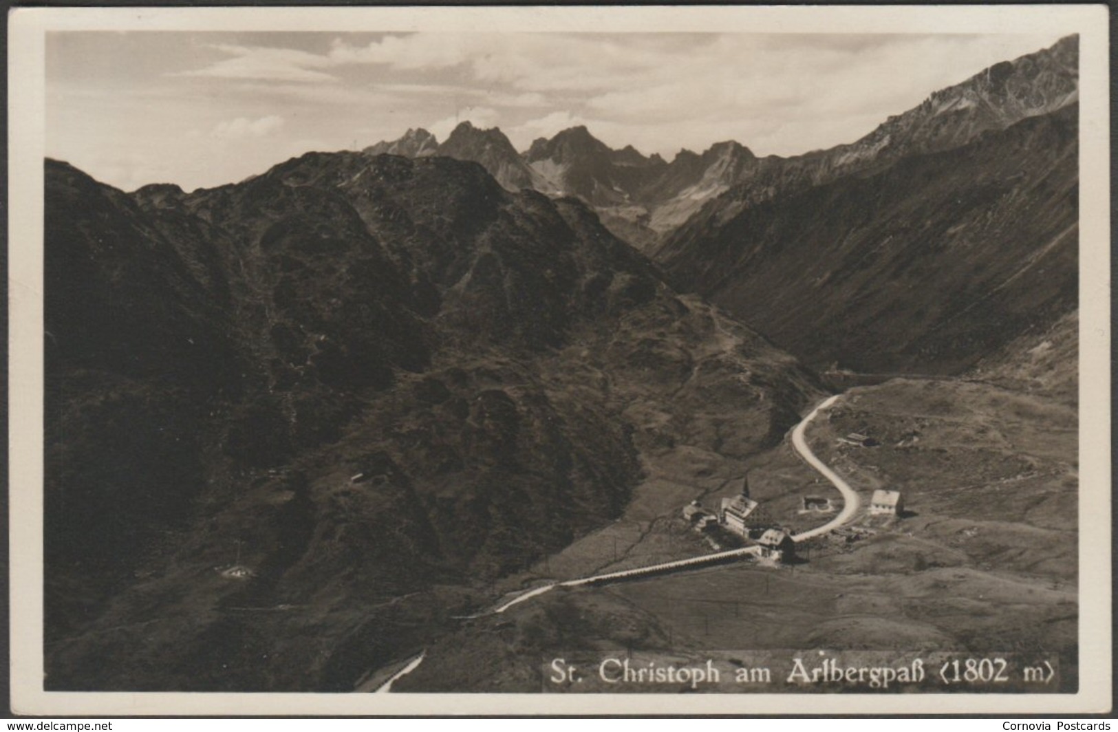 St Christoph Am Arlbergpaß, Tirol, C.1930 - Josef Neumair Foto-AK - St. Anton Am Arlberg